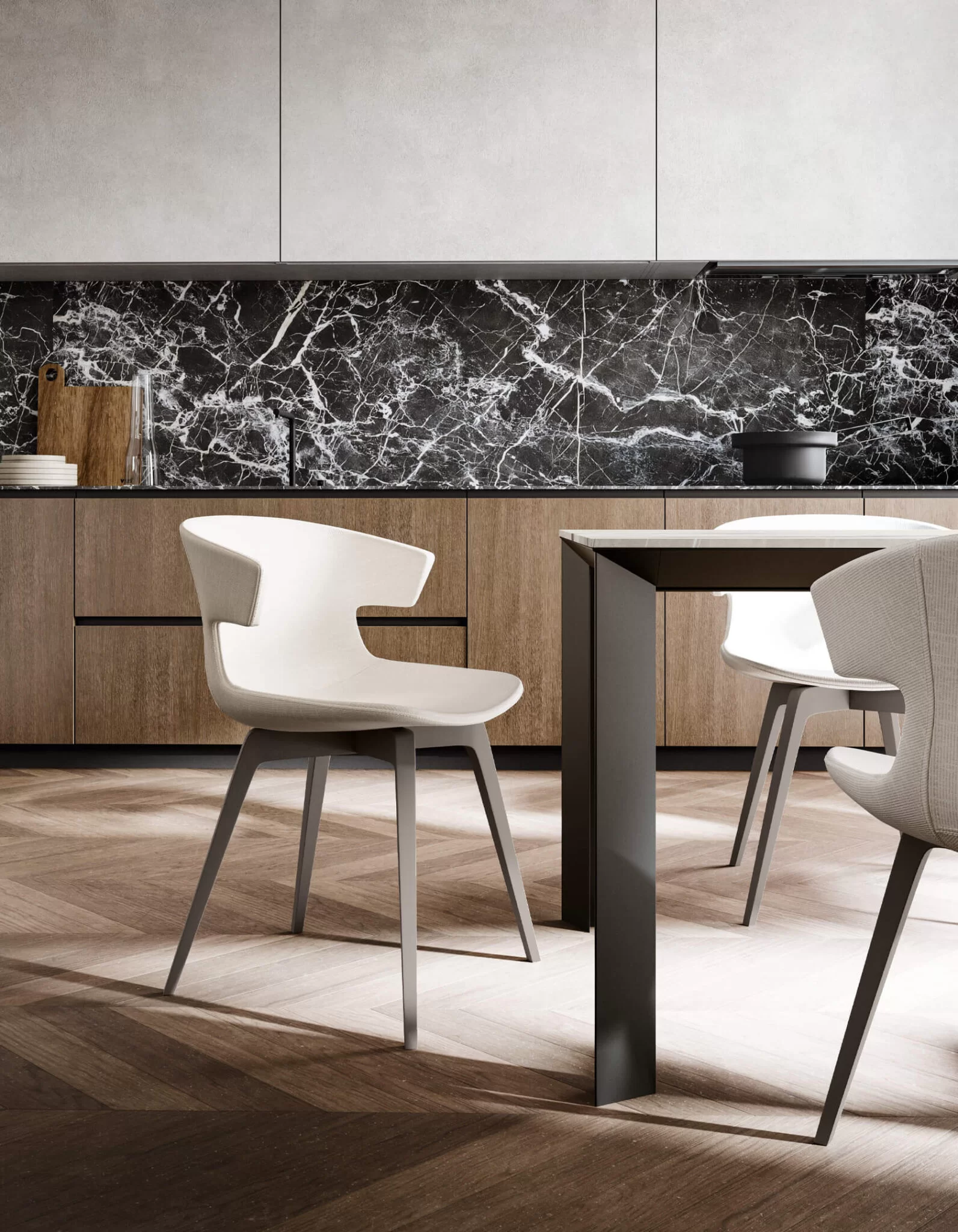 sedia di design per open space moderno