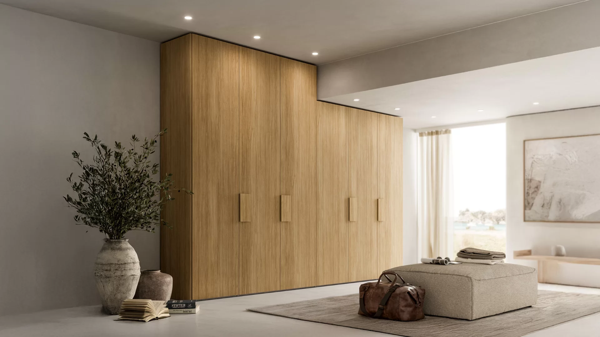 armadio su misura per mini appartamento