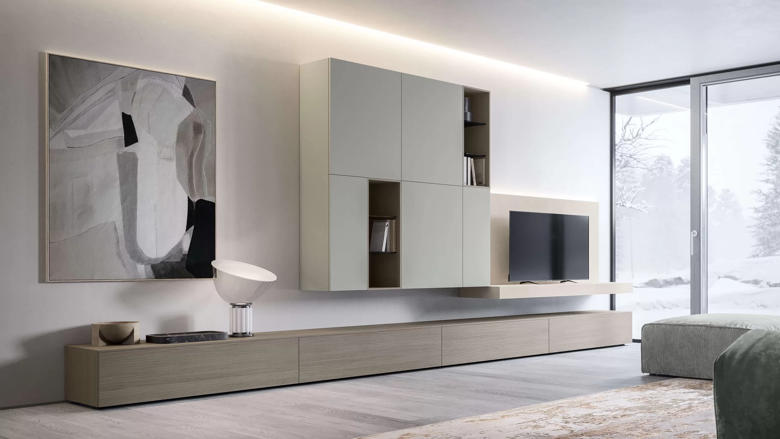 mensolone porta tv per living moderni