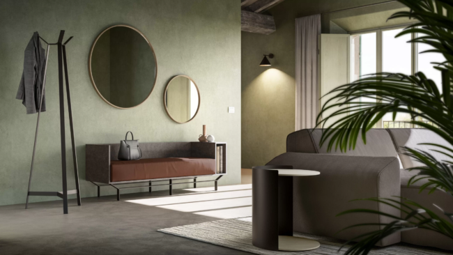 arredare con gli specchi la zona giorno e la zona notte