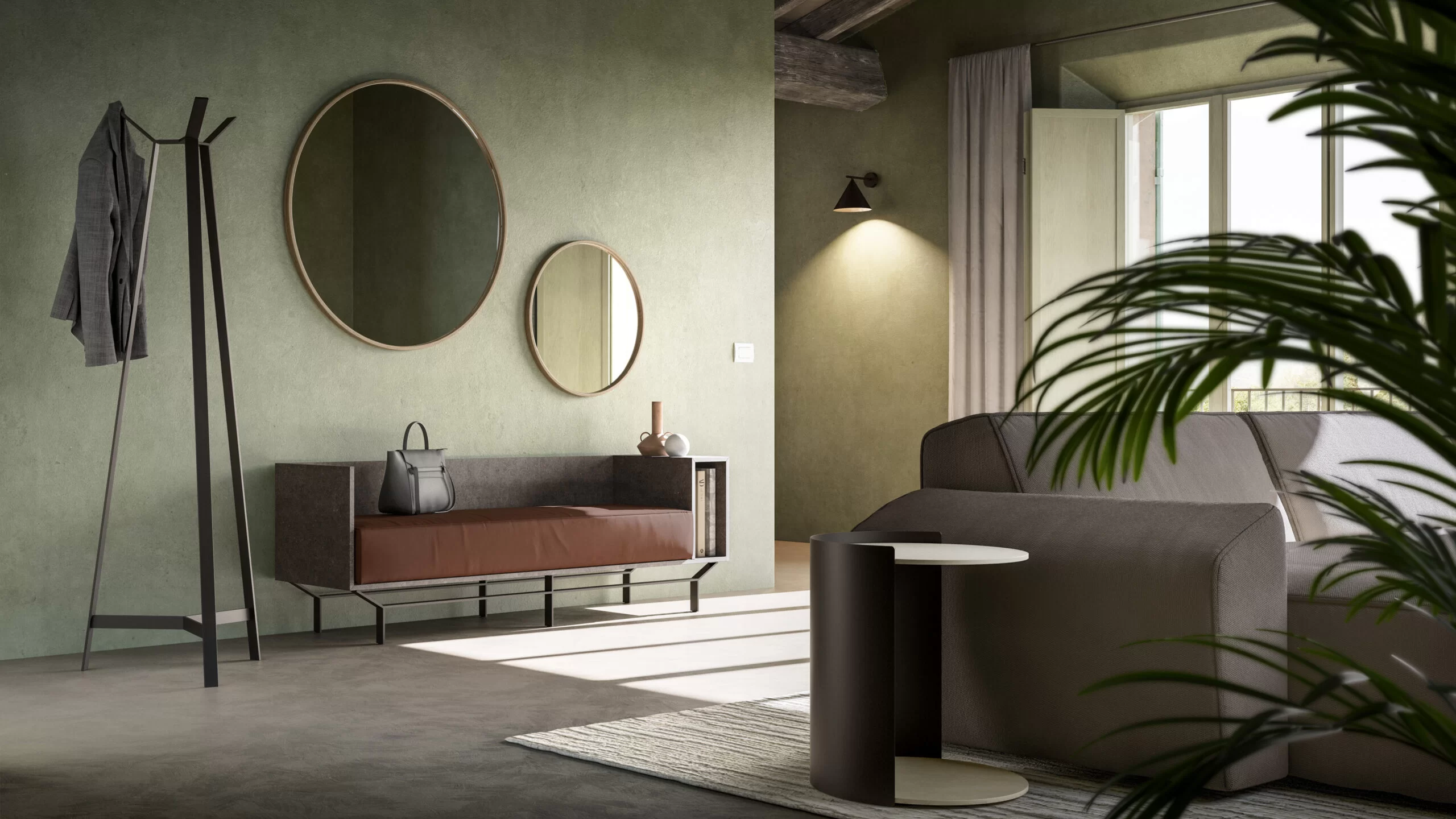 arredare con gli specchi la zona giorno e la zona notte