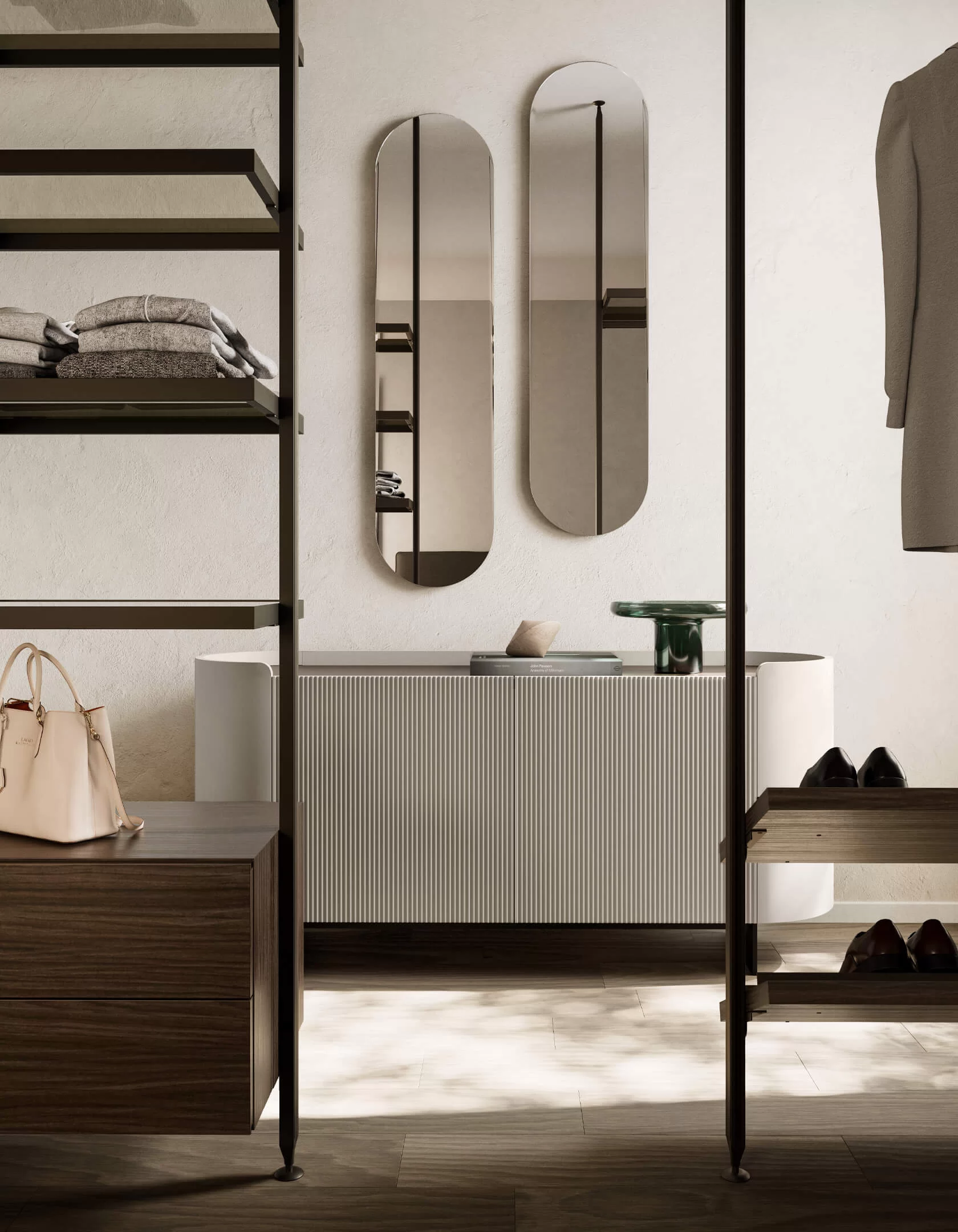 specchi per corridoio lungo e stretto o disimpegno