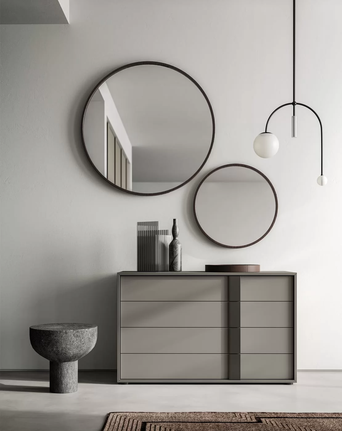 specchi rotondi per zona giorno e zona notte