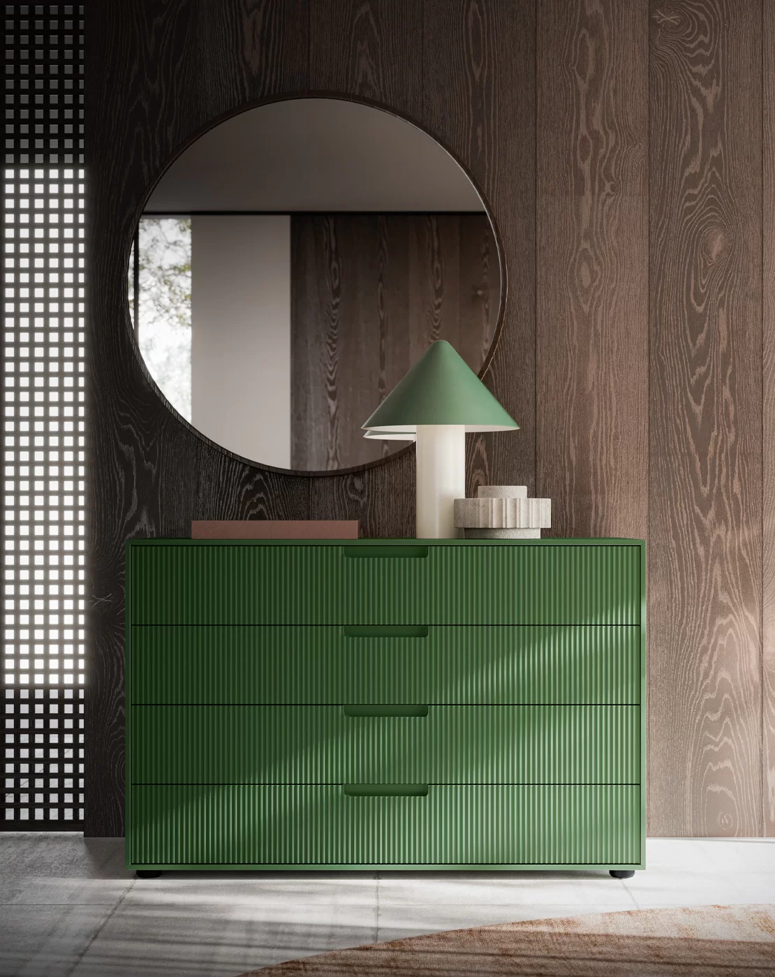 specchiera rotonda per zona giorno e zona notte