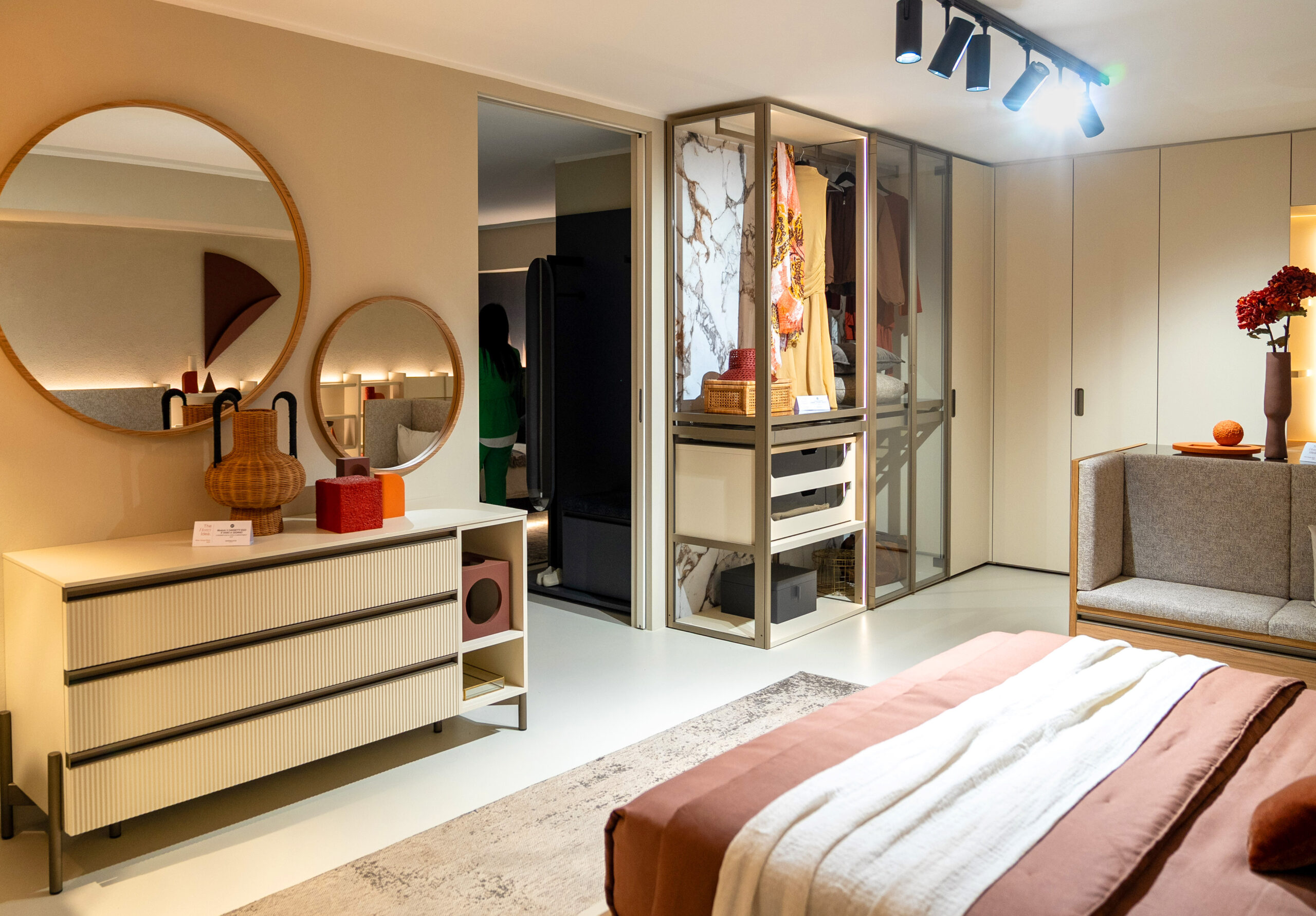 tendenza arredamento 2026 palette neutra per zona notte